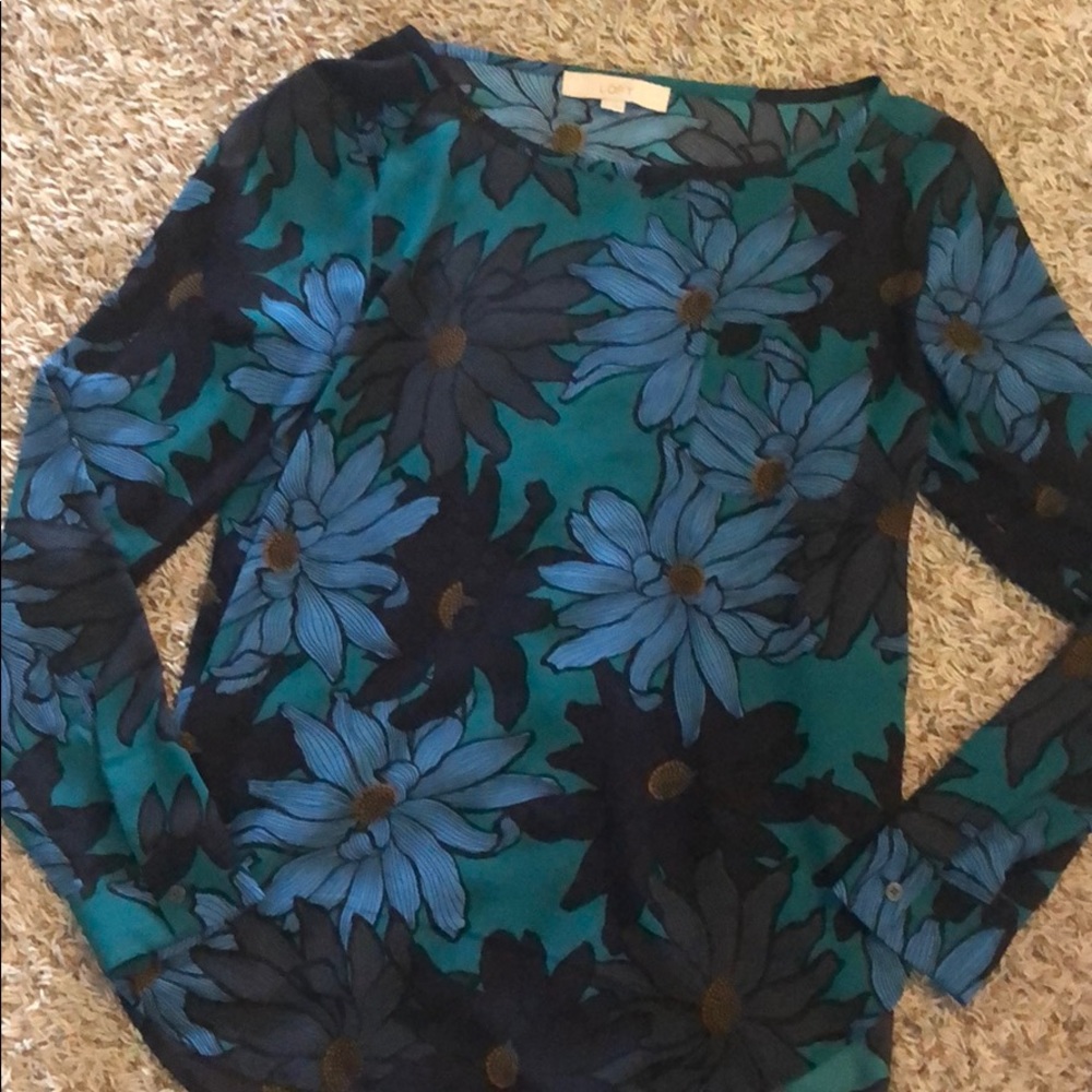 LOFT Floral top